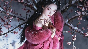 雪落国风美女