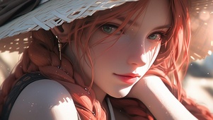草帽少女