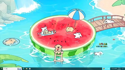 清凉西瓜泳池