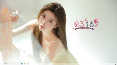 4k夏天小清新美女