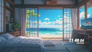 窗外海景