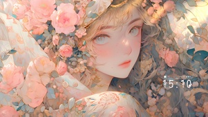 4k 花中少女