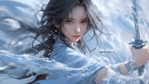 4K唯美古风御水女神