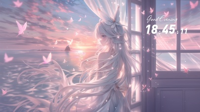 雪墨壁纸丨芙宁娜丨海天一色丨