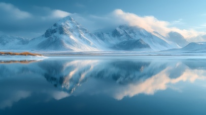 平静的湖泊