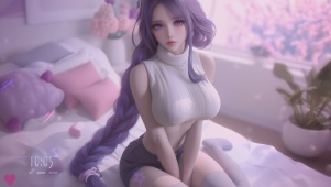 居家少女