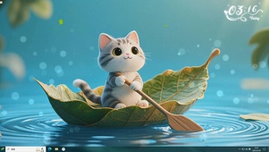 小叶扁舟 小猫来也