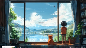 4K治愈插画主题