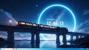 穿行的火车（光环）