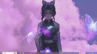 晚风心里吹主题壁纸