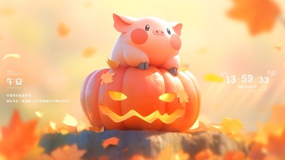 可爱南瓜猪猪