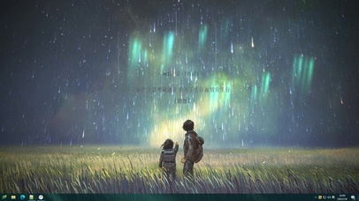 4k 唯美星空坠落