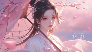 古风唯美侠女