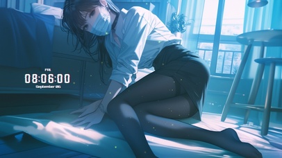 美丽如同沙漠中的一片绿洲