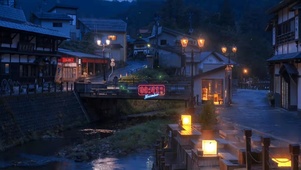 日系夜景