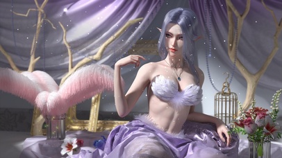 超清4K插画小姐姐