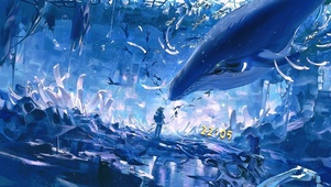 蓝色海底