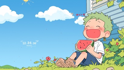 开心一夏的索隆