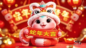 蛇年大吉