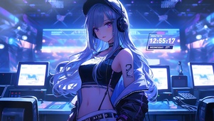 蹦迪少女(非主题)