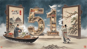 中国古风五一