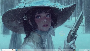 雪女主题壁纸