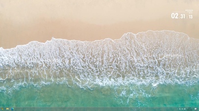 碧玉海滩（含时钟）