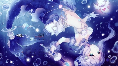 人鱼公主 美女动态壁纸 动态壁纸下载 元气壁纸