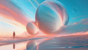 海边奇幻风景