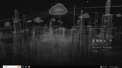 云计算智慧城市—【桌面主题】