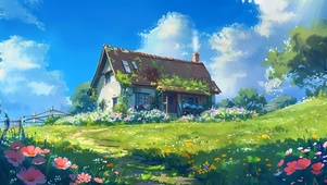 草原小屋