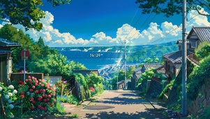宫崎骏夏日村庄