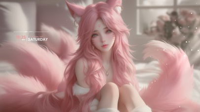 魅惑九尾少女阿狸