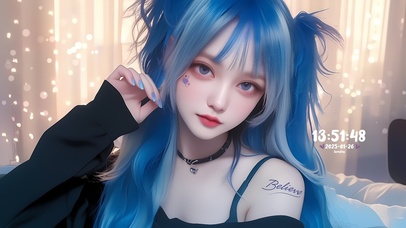 可爱清纯小女孩