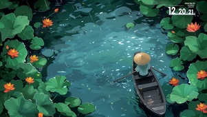 荷花塘