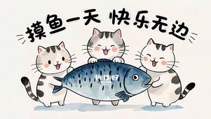 摸鱼一天 快乐无边
