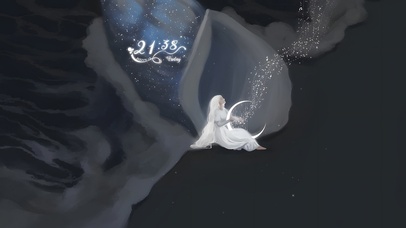 唯美治愈海螺女孩