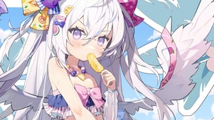 随风自由的少女