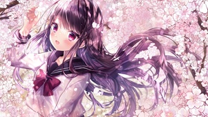 樱花漫画少女