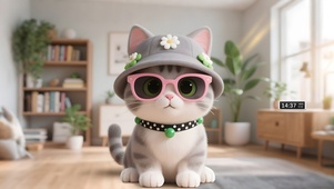 可爱的猫咪