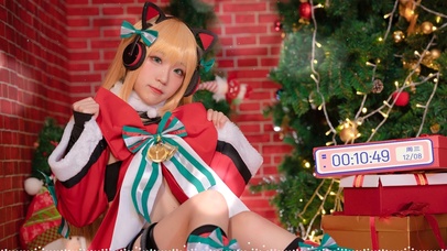 清纯性感cos小姐姐