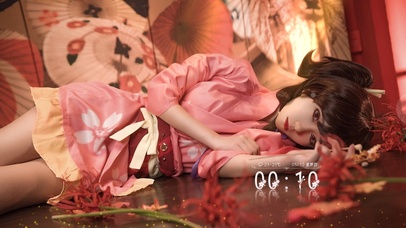 高清和服cos美少女