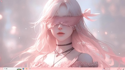 4K古风少女主题