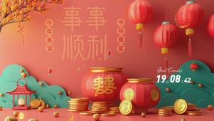 事事=顺利