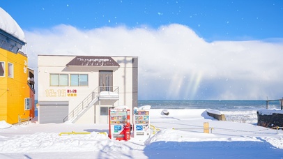 4K唯美治愈海边雪景