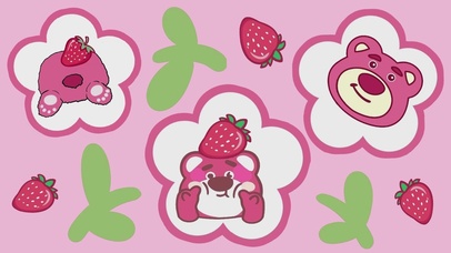 我是一只草莓熊