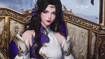 4K斗破~玄衣（萧炎师娘）