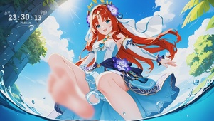 4K玩水的妮露