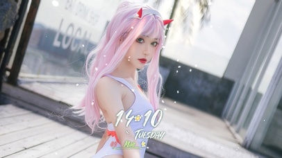 4K二次元泳装美女