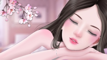 高清互动壁纸-晨睡少女